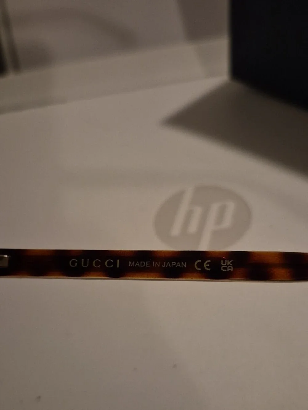 Gucci Gold Aviator Sunglasses with Green Lenses